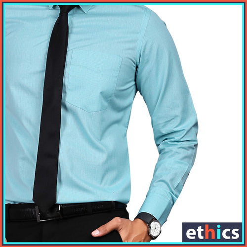 Sea green shop formal shirt