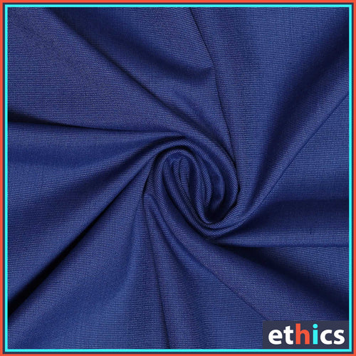 Solid Blue Mens Formal Uniform Shirt For Corporate Office Staff
