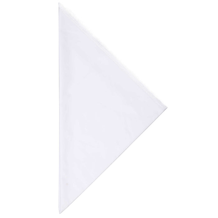 White Plain Men's Cotton Corporate Workwear Uniform Unstitched Shirt Fabrics