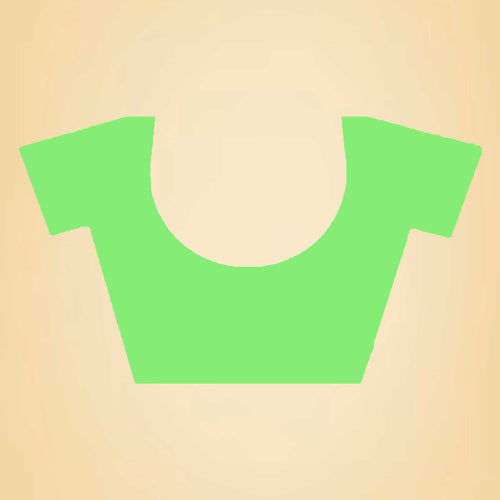 Baby Pink and Bottle Green Women's Premium Silk Chiffon Small Butty Office Uniform Saree