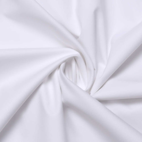 White Plain Men's Cotton Corporate Workwear Uniform Unstitched Shirt Fabrics