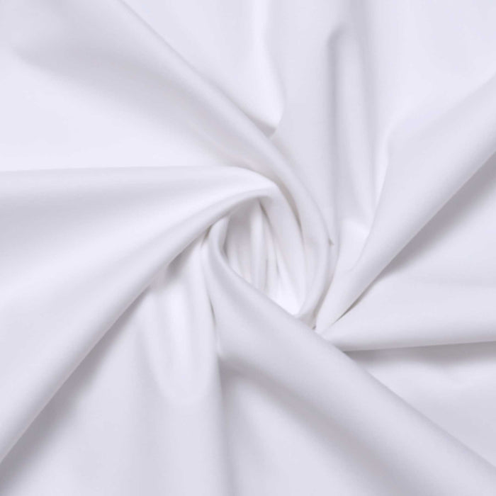 White Plain Men's Cotton Corporate Workwear Uniform Unstitched Shirt Fabrics