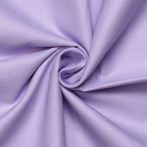 Lavender Plain Men's Cotton Corporate Uniforms Unstitched  Shirt Fabrics